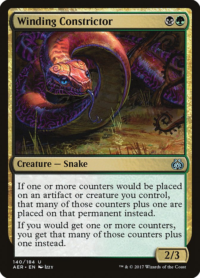 Winding Constrictor [Aether Revolt] | Exor Games Truro