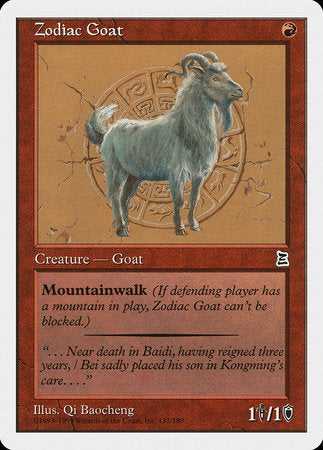 Zodiac Goat [Portal Three Kingdoms] | Exor Games Truro