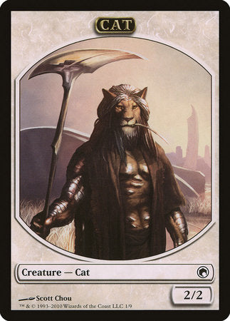 Cat Token [Scars of Mirrodin Tokens] | Exor Games Truro