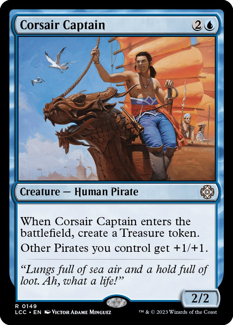 Corsair Captain [The Lost Caverns of Ixalan Commander] | Exor Games Truro