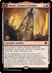 Brass's Tunnel-Grinder // Tecutlan, the Searing Rift [The Lost Caverns of Ixalan Prerelease Cards] | Exor Games Truro