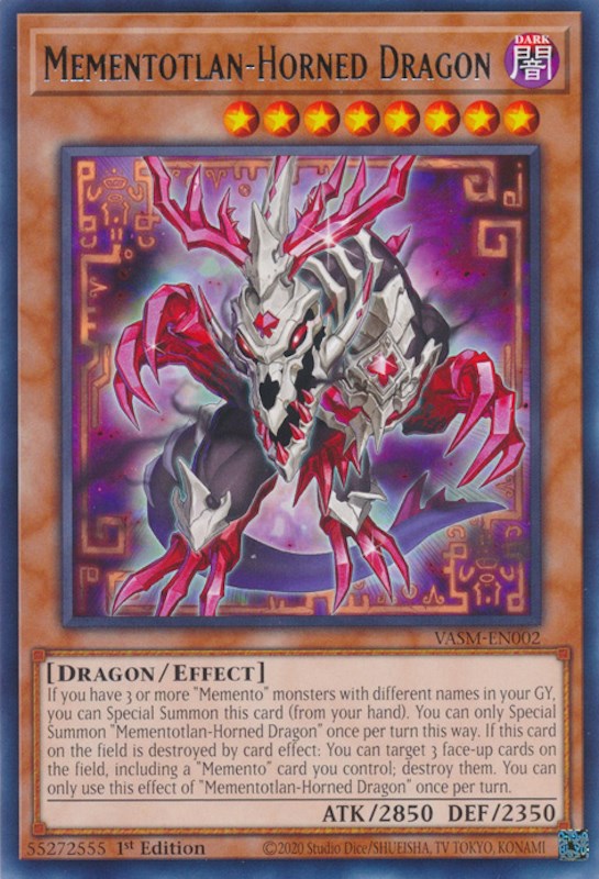 Mementotlan-Horned Dragon [VASM-EN002] Rare | Exor Games Truro