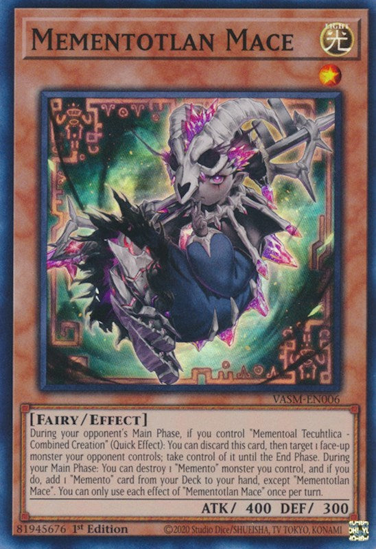 Mementotlan Mace [VASM-EN006] Super Rare | Exor Games Truro