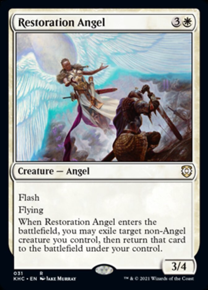 Restoration Angel [Kaldheim Commander] | Exor Games Truro