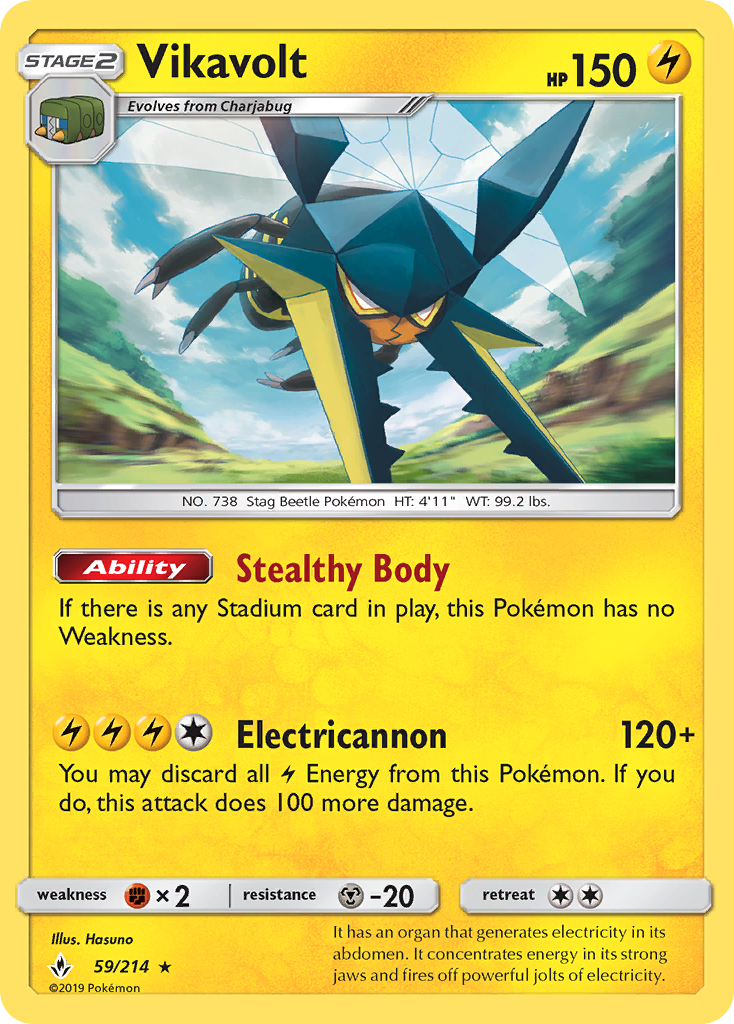 Vikavolt (59/214) [Sun & Moon: Unbroken Bonds] | Exor Games Truro