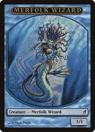 Merfolk Wizard Token [Lorwyn Tokens] | Exor Games Truro