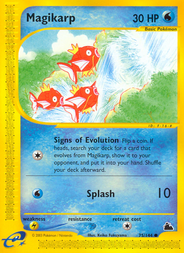 Magikarp (75/144) [Skyridge] | Exor Games Truro