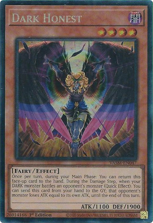 Dark Honest (CR) [VASM-EN047] Collector's Rare | Exor Games Truro