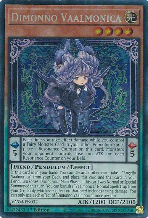 Dimonno Vaalmonica (CR) [VASM-EN032] Collector's Rare | Exor Games Truro