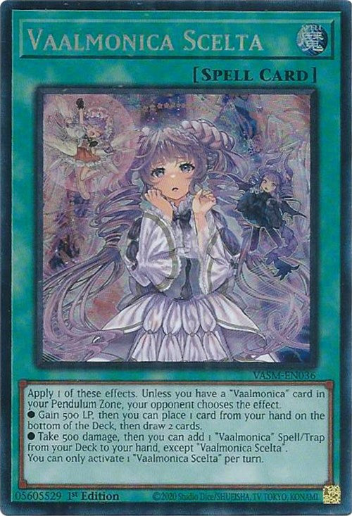 Vaalmonica Scelta (CR) [VASM-EN036] Collector's Rare | Exor Games Truro