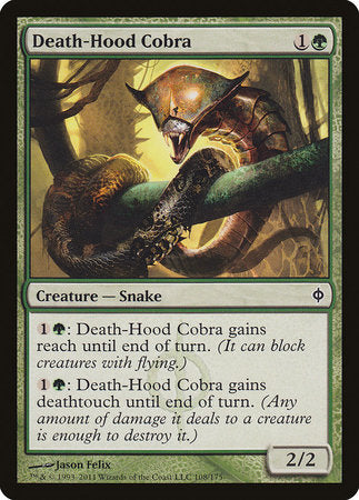 Death-Hood Cobra [New Phyrexia] | Exor Games Truro