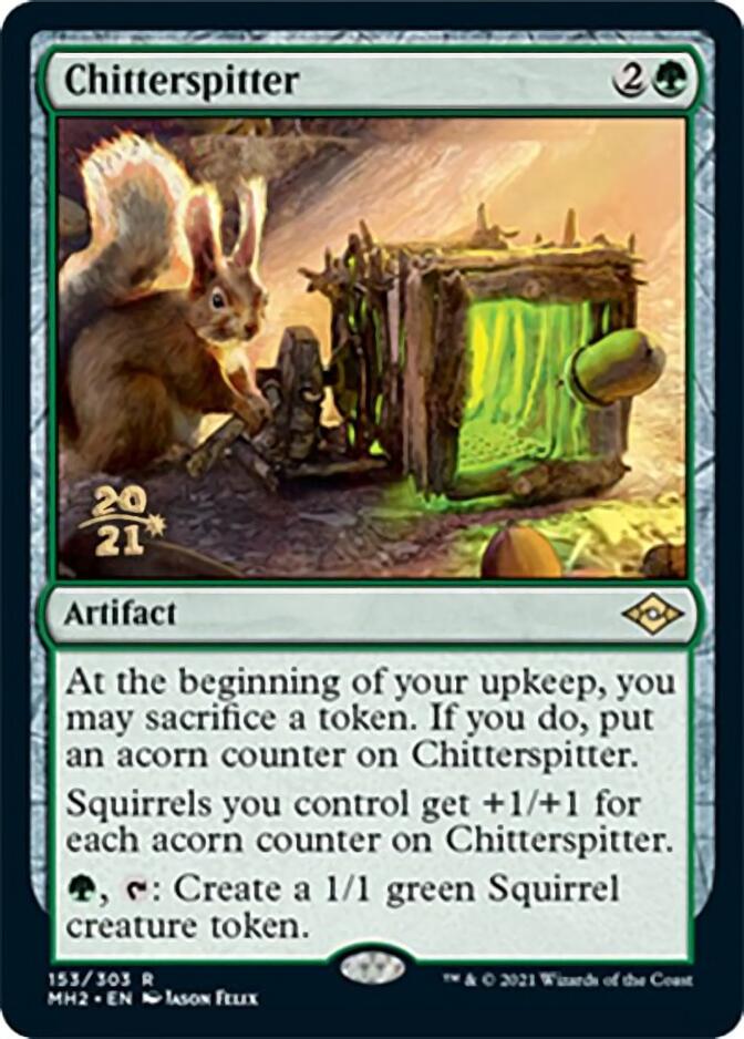 Chitterspitter [Modern Horizons 2 Prerelease Promos] | Exor Games Truro