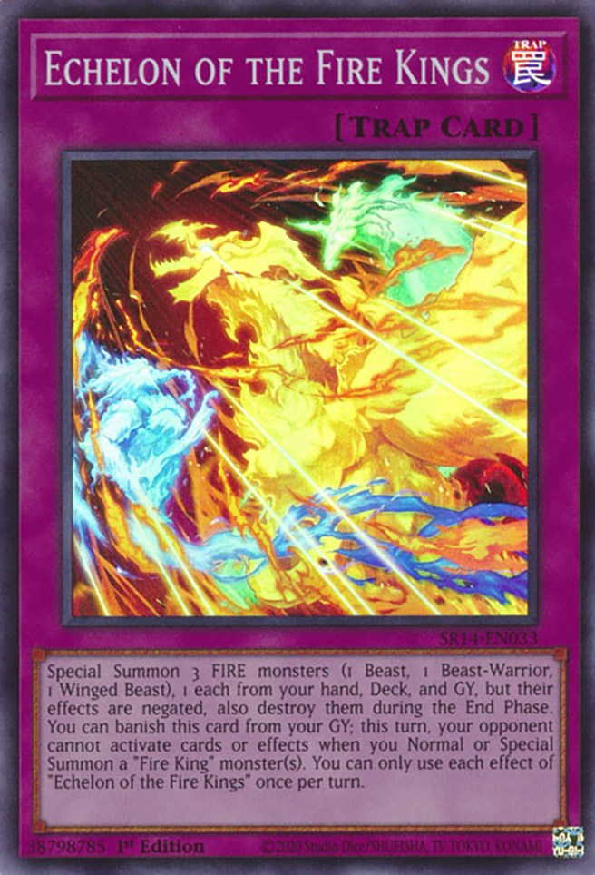 Echelon of the Fire Kings [SR14-EN033] Super Rare | Exor Games Truro