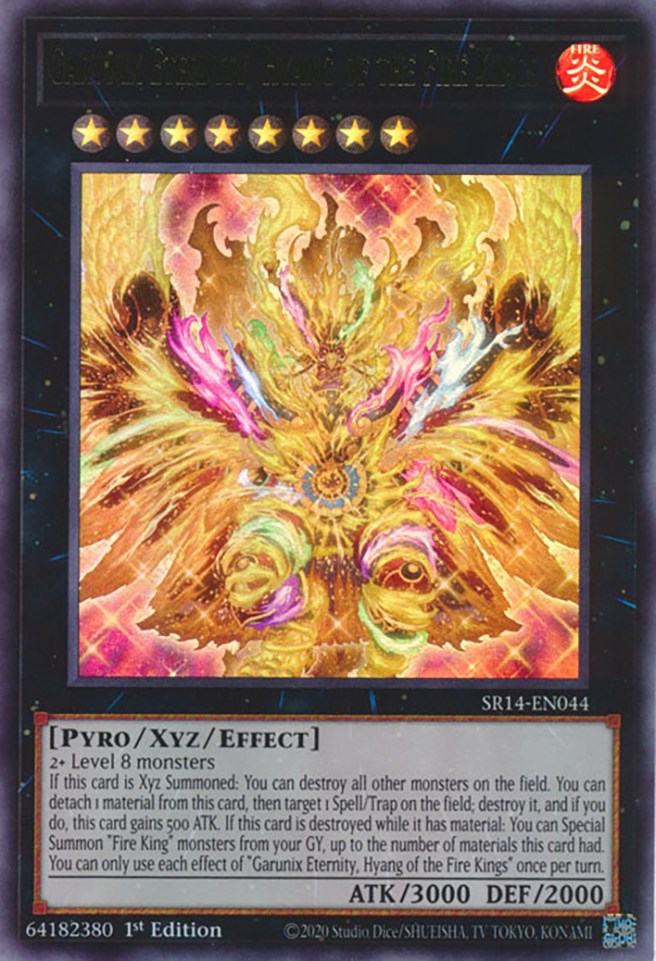 Garunix Eternity, Hyang of the Fire Kings [SR14-EN044] Ultra Rare | Exor Games Truro