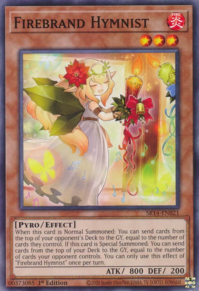 Firebrand Hymnist [SR14-EN021] Common | Exor Games Truro