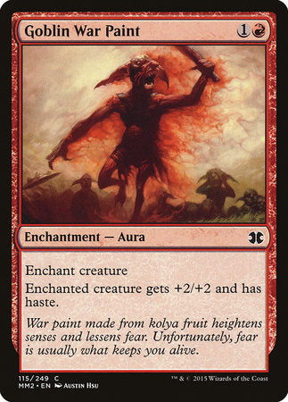 Goblin War Paint [Modern Masters 2015] | Exor Games Truro