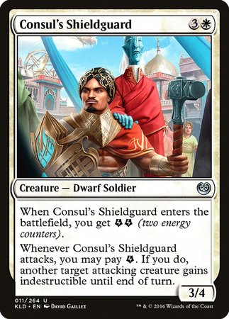 Consul's Shieldguard [Kaladesh] | Exor Games Truro