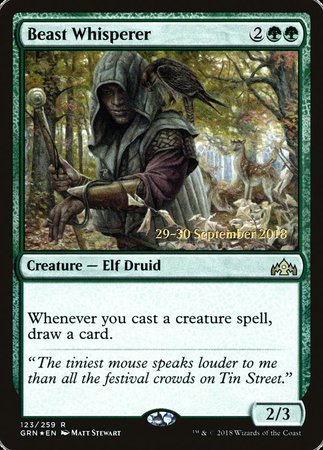 Beast Whisperer [Guilds of Ravnica Promos] | Exor Games Truro