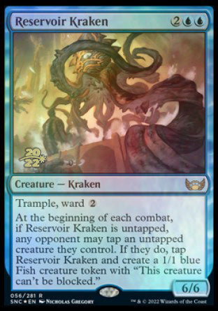 Reservoir Kraken [Streets of New Capenna Prerelease Promos] | Exor Games Truro