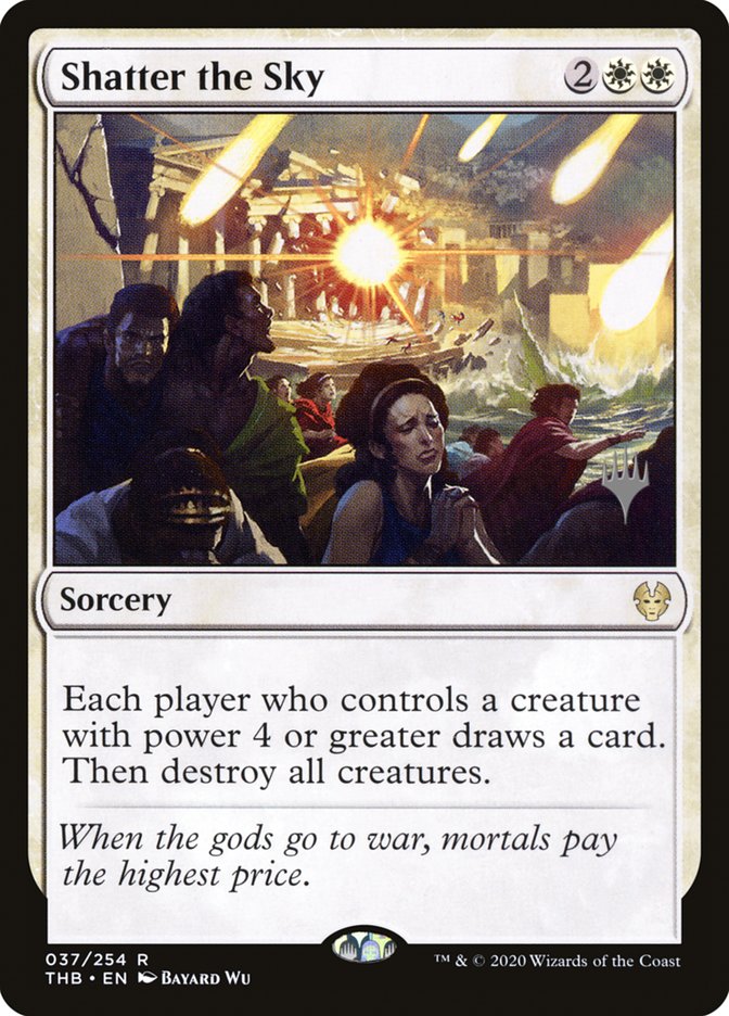 Shatter the Sky (Promo Pack) [Theros Beyond Death Promos] | Exor Games Truro