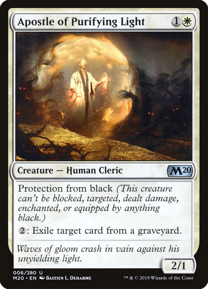 Apostle of Purifying Light [Core Set 2020] | Exor Games Truro