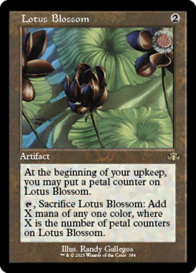 Lotus Blossom (Retro) [Dominaria Remastered] | Exor Games Truro