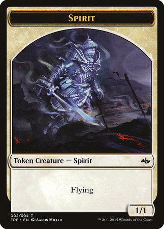 Spirit Token [Fate Reforged Tokens] | Exor Games Truro