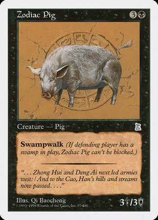 Zodiac Pig [Portal Three Kingdoms] | Exor Games Truro