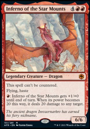 Inferno of the Star Mounts (Promo Pack) [Dungeons & Dragons: Adventures in the Forgotten Realms Promos] | Exor Games Truro