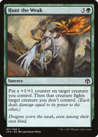 Hunt the Weak [Iconic Masters] | Exor Games Truro