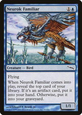 Neurok Familiar [Mirrodin] | Exor Games Truro