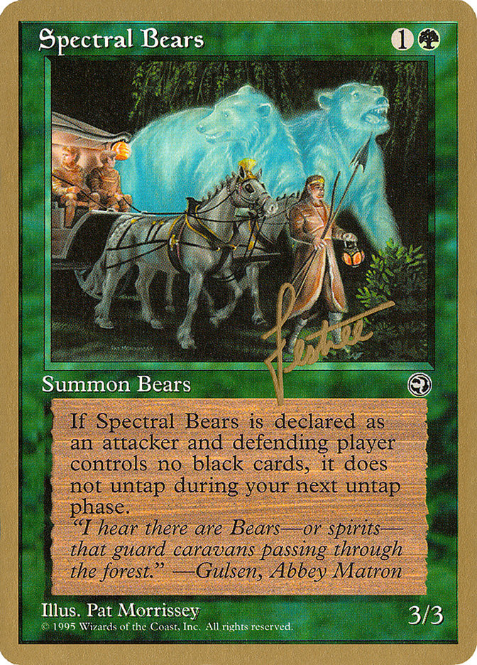 Spectral Bears (Bertrand Lestree) [Pro Tour Collector Set] | Exor Games Truro