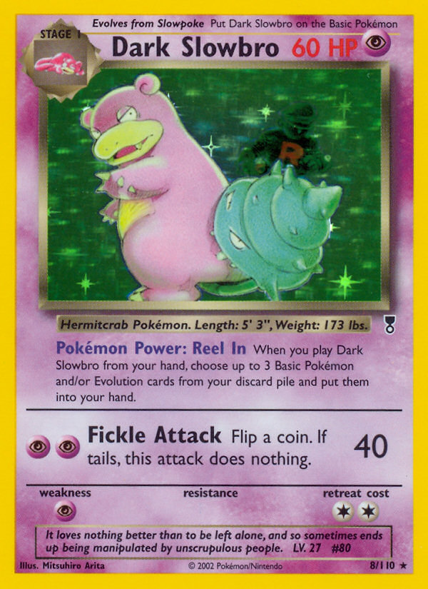 Dark Slowbro (8/110) [Legendary Collection] | Exor Games Truro