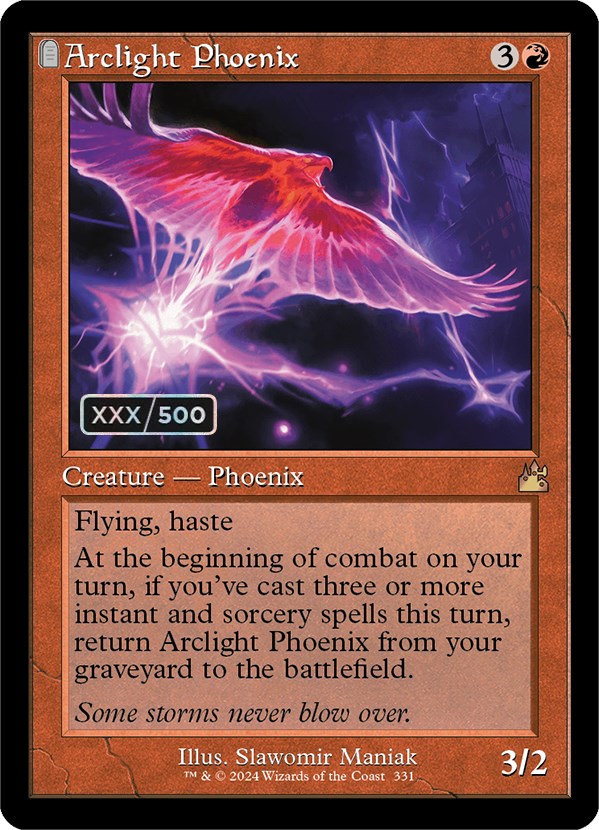 Arclight Phoenix (Retro) (Serialized) [Ravnica Remastered] | Exor Games Truro