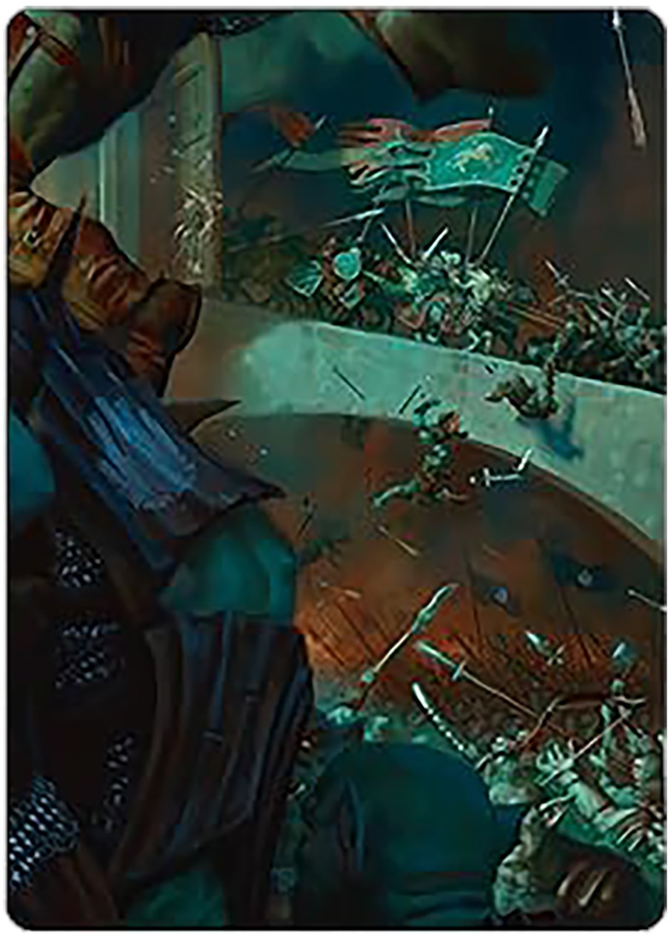 Rohirrim Chargers Art Card [The Lord of the Rings: Tales of Middle-earth Art Series] | Exor Games Truro