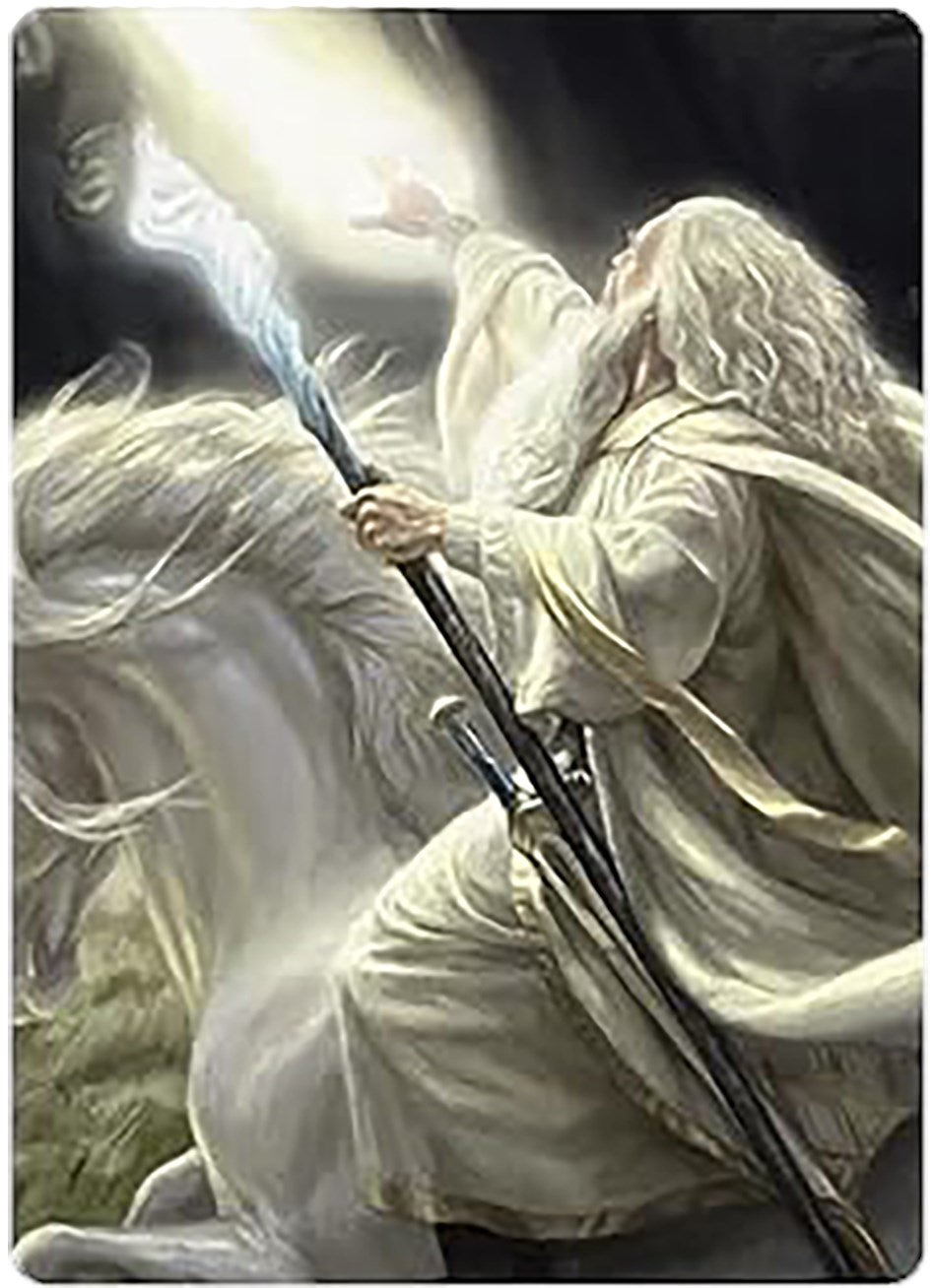 Gandalf of the Secret Fire Art Card [The Lord of the Rings: Tales of Middle-earth Art Series] | Exor Games Truro