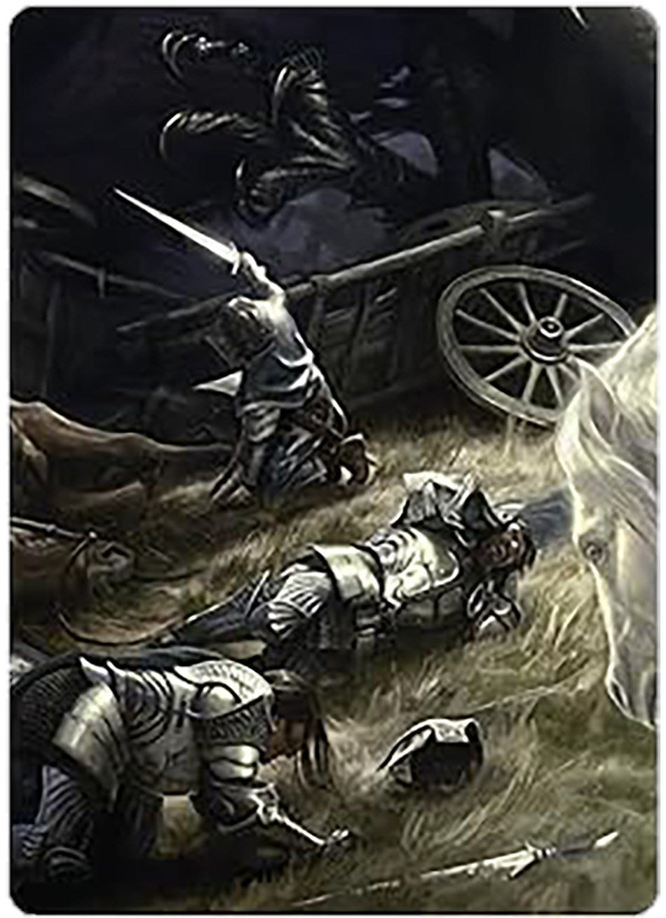 Courageous Resolve Art Card [The Lord of the Rings: Tales of Middle-earth Art Series] | Exor Games Truro