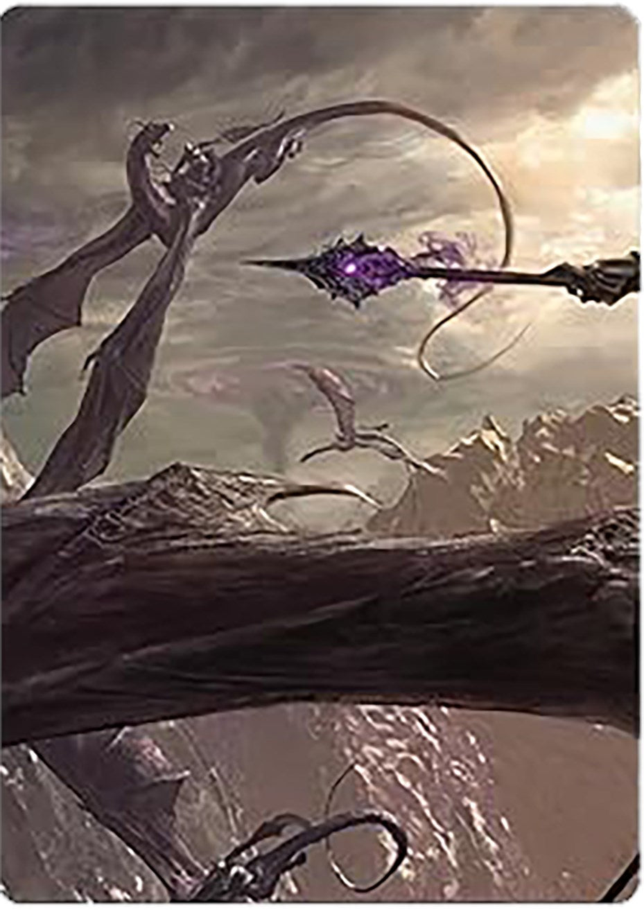 Nazgul Battle-Mace Art Card [The Lord of the Rings: Tales of Middle-earth Art Series] | Exor Games Truro