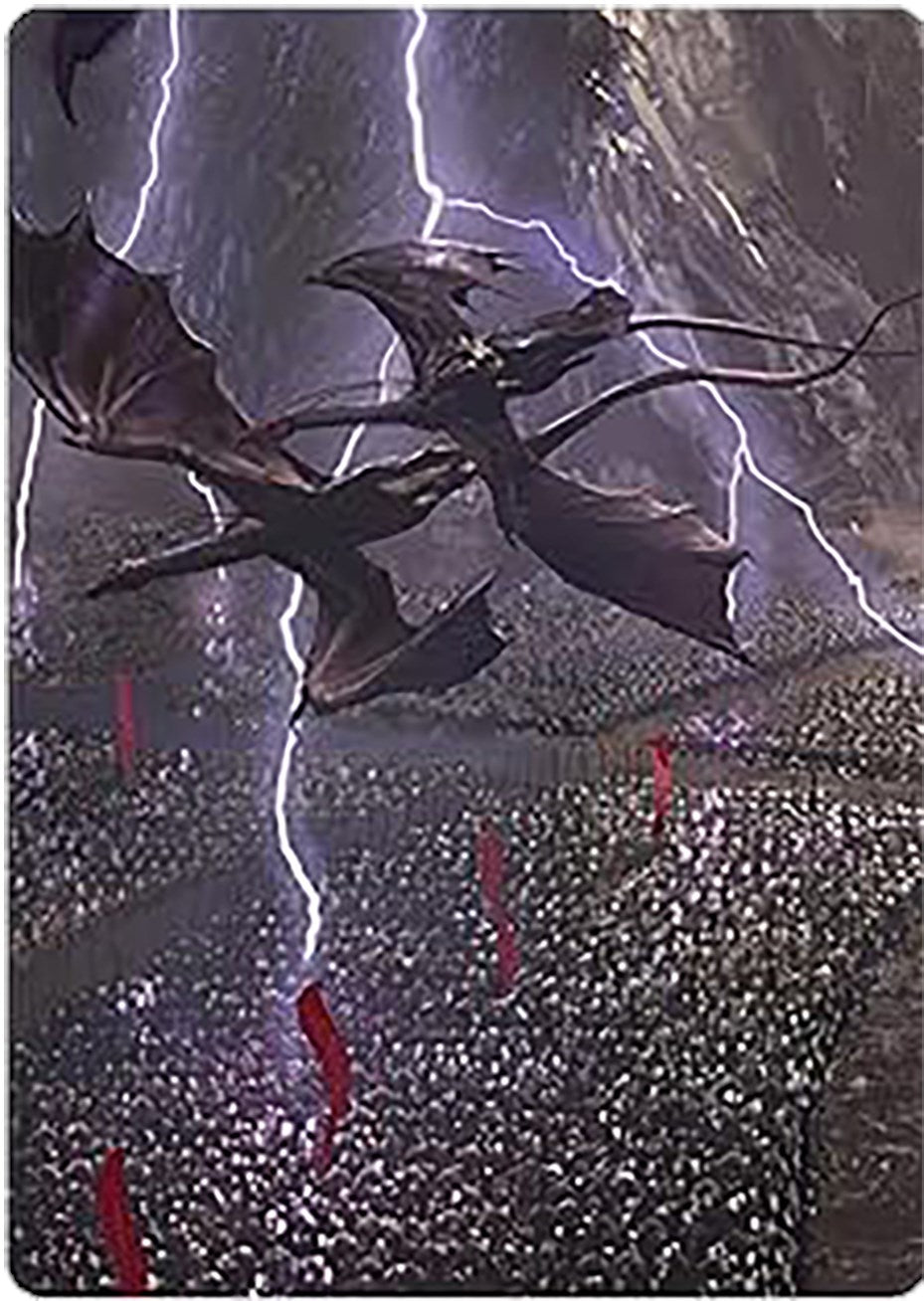 Mordor on the March Art Card [The Lord of the Rings: Tales of Middle-earth Art Series] | Exor Games Truro