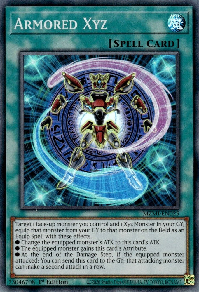 Armored Xyz [MZMI-EN025] Super Rare | Exor Games Truro