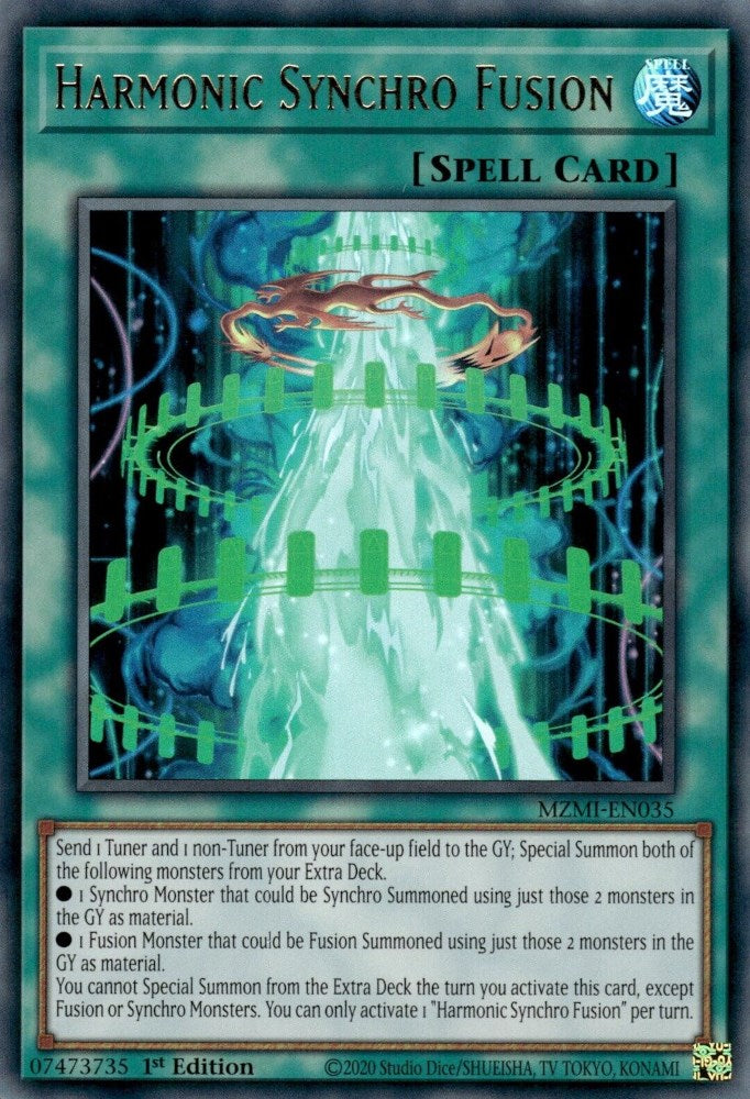 Harmonic Synchro Fusion [MZMI-EN035] Ultra Rare | Exor Games Truro