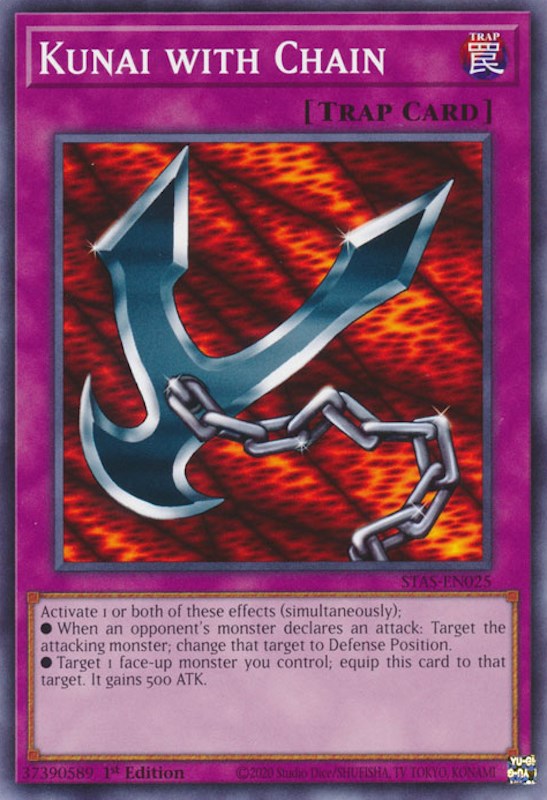 Kunai with Chain [STAS-EN025] Common | Exor Games Truro