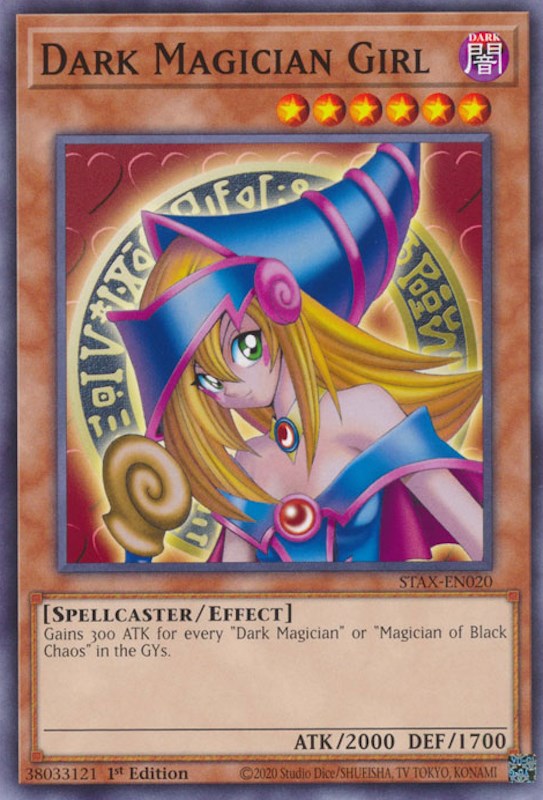 Dark Magician Girl [STAX-EN020] Common | Exor Games Truro