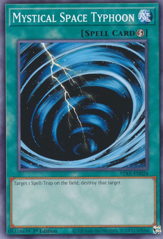 Mystical Space Typhoon [STAX-EN024] Common | Exor Games Truro