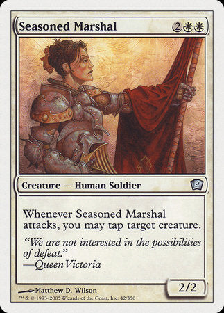 Seasoned Marshal [Ninth Edition] | Exor Games Truro