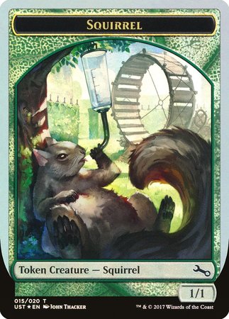 Squirrel Token [Unstable Tokens] | Exor Games Truro