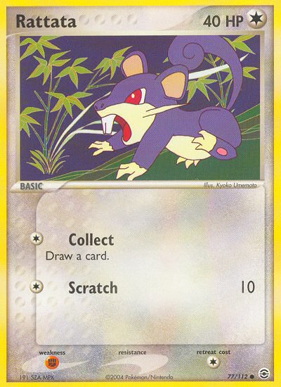 Rattata (77/112) [EX: FireRed & LeafGreen] | Exor Games Truro