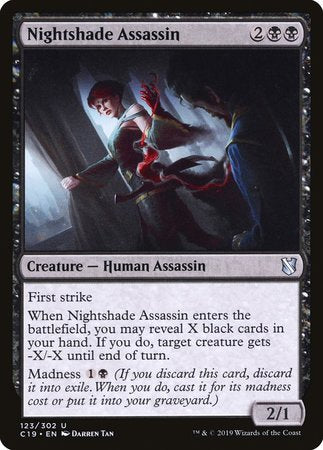 Nightshade Assassin [Commander 2019] | Exor Games Truro