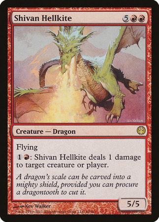 Shivan Hellkite [Duel Decks: Knights vs. Dragons] | Exor Games Truro