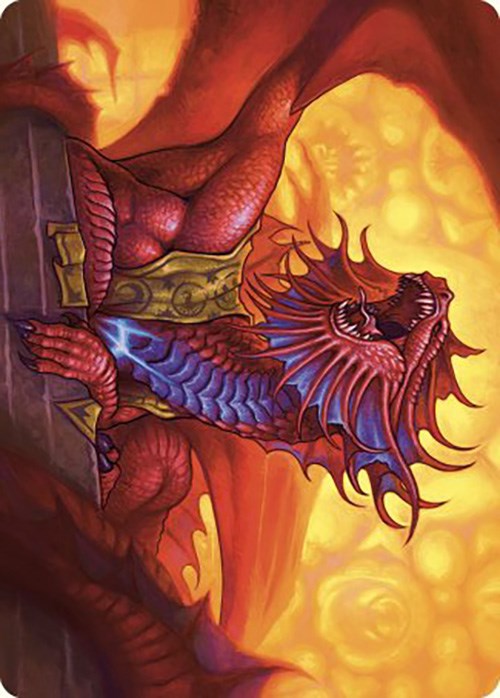 Niv-Mizzet, Guildpact Art Card (44/49) [Murders at Karlov Manor Art Series] | Exor Games Truro